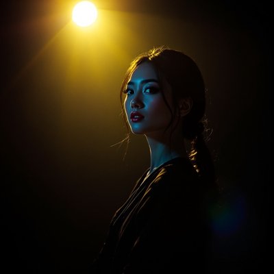 苏晚头像，聚光灯下的女演员